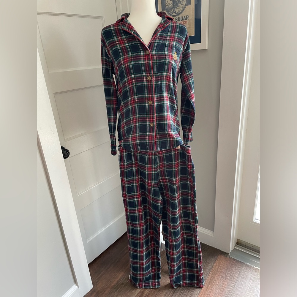 Ralph Lauren - tartan flannel pajamas - sz small